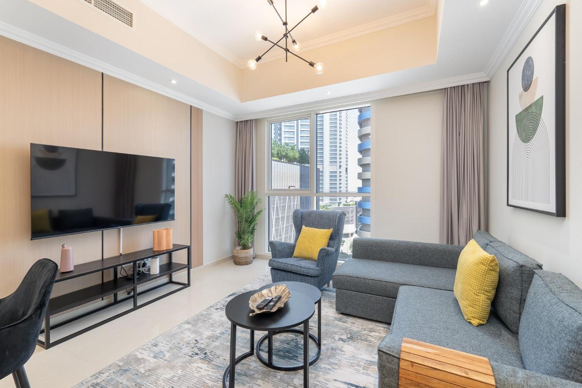Heaven Crest Vacation Homes Downtown - Studio And 1 Bedroom Suites 2 Minute Walk To Dubai Mall And Burj Khalifa Exterior foto